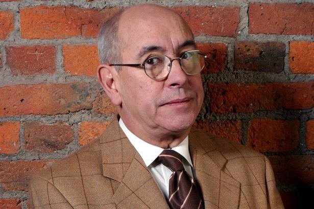 Malcolm Hebden as Norris Cole in the British ITV soap opera Coronation Street,1960 wearing glasses and brown clothes.