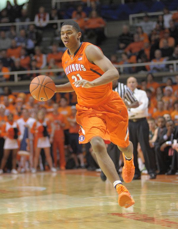 Malcolm Hill (basketball) Big Ten Sophomore Spotlight Illinois39 Malcolm Hill Rush