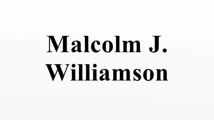 Malcolm J. Williamson Malcolm J Williamson YouTube