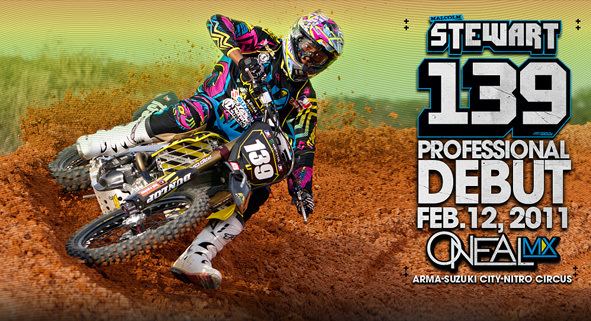 Malcolm Stewart (Supercross) Malcolm Stewart to make Professional Debut in Houston