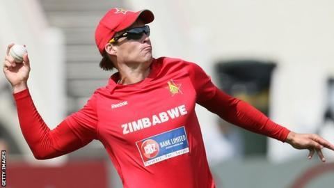 Malcolm Waller Zimbabwe allrounder banned from bowling BBC Sport