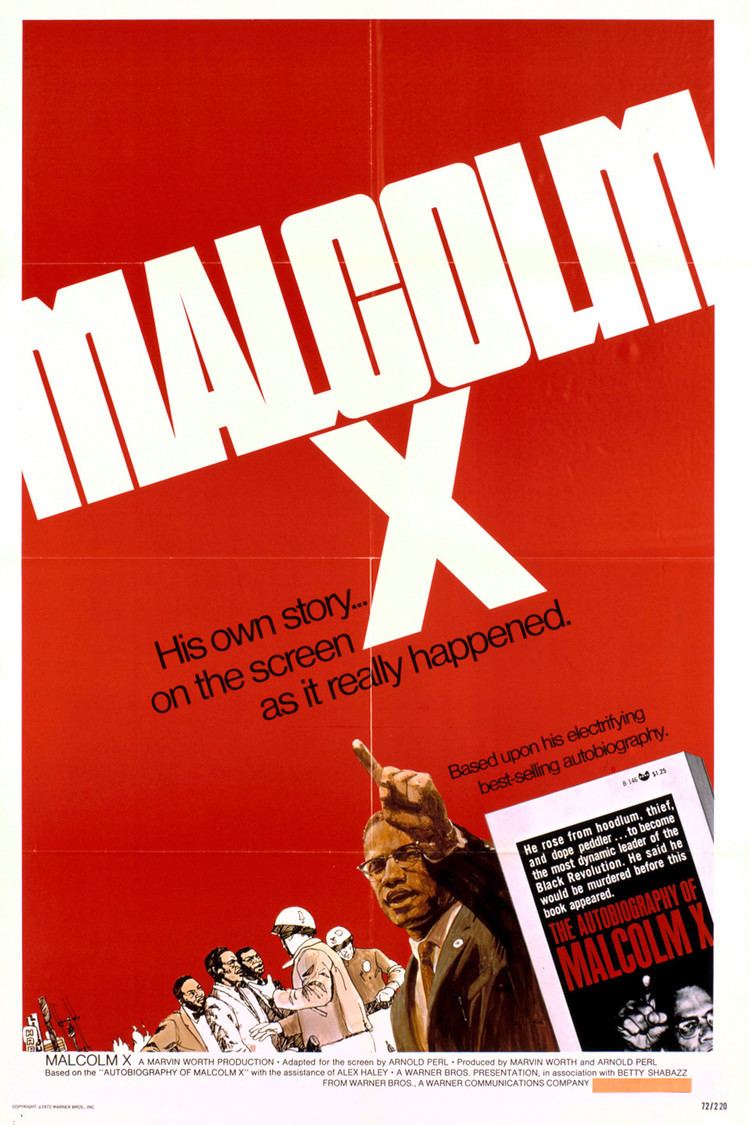 Malcolm X (1972 film) wwwgstaticcomtvthumbmovieposters17915p17915