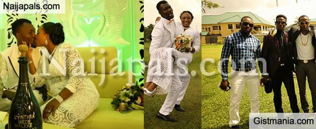 Maleke Photos From Comedian Maleke Wedding with The Love Of His Life