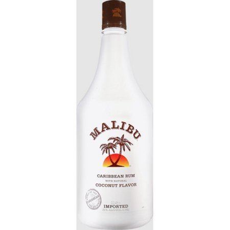 Malibu (rum) Malibu Coconut Rum 175 L Walmartcom