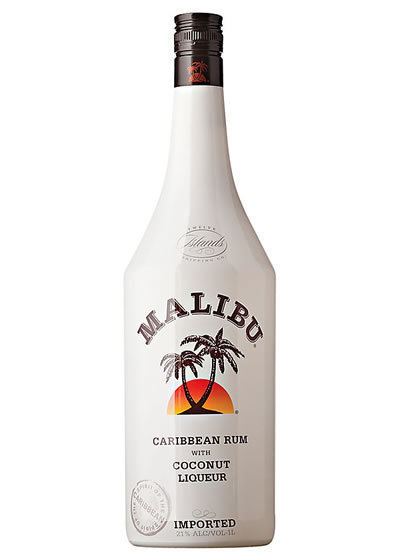 Malibu (rum) Malibu Coconut Rum 375ML Liquor Barn