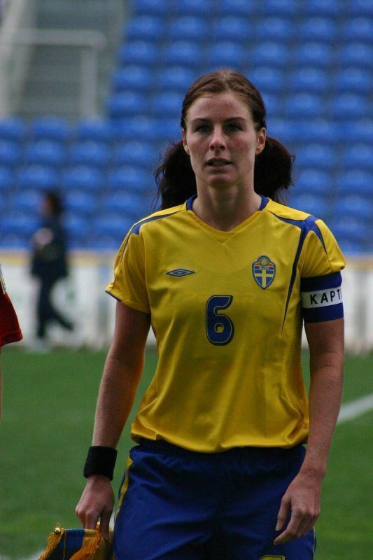 Malin Moström Frauenfuball Groereignisse Die Olympischen Spiele 2004