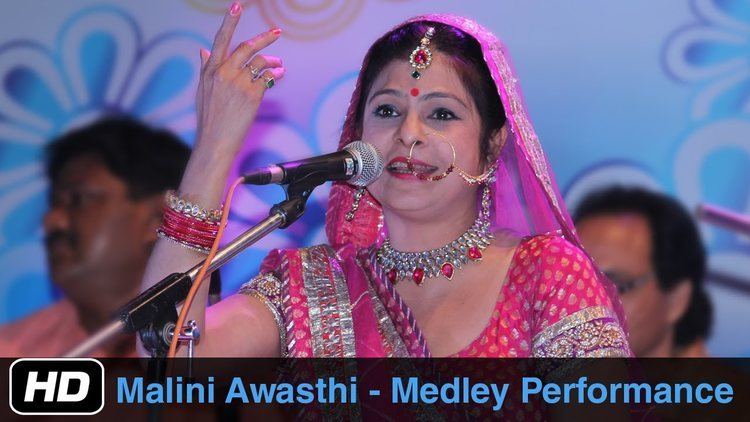 Malini Awasthi Folk songs by Malini Awasthi Medley Performance Idea Jalsa YouTube