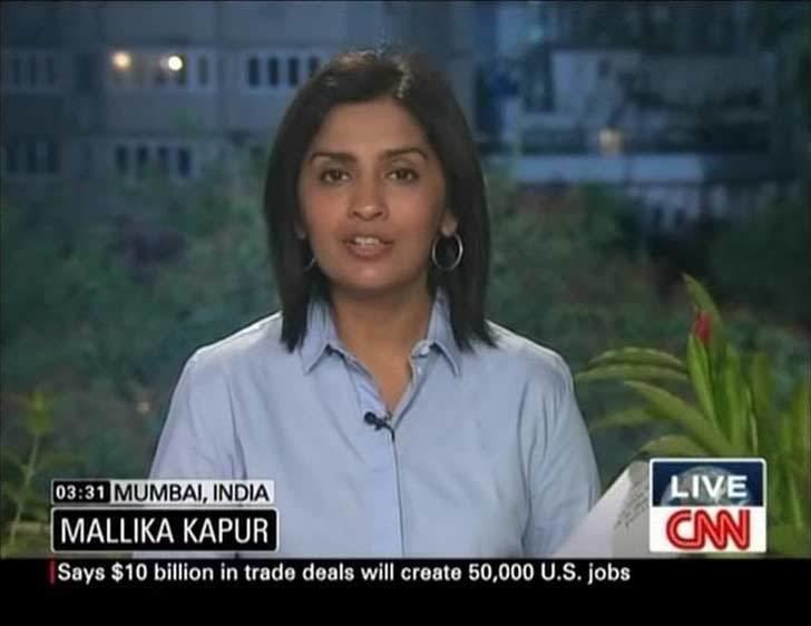Mallika Kapur Beautiful CNN Correspondent Mallika Kapur Has a Boyfriend Or Is