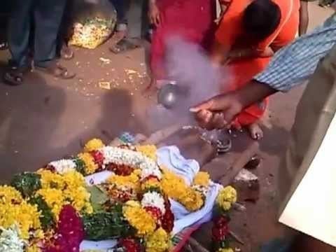 Mallikarjuna Rao (actor) Mallikarjun rao death ceremony YouTube