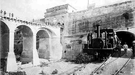 Malta Railway Times of Malta Chugging back in transport history