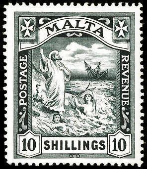 Malta Saint Paul 10s black