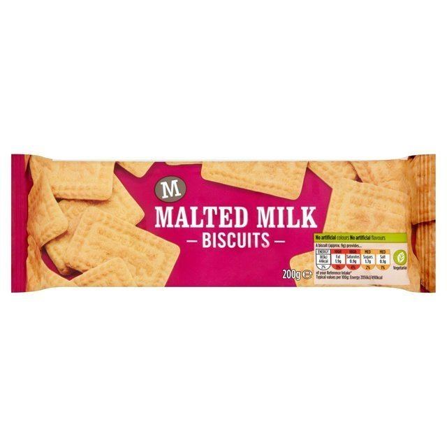 Malted milk (biscuit) Morrisons Morrisons Malted Milk Biscuits 200gProduct Information