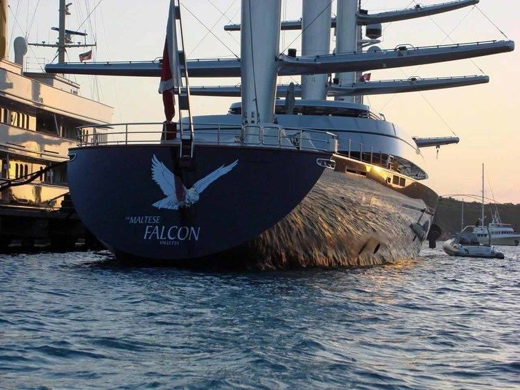 Maltese Falcon (yacht) maltese falcon yacht Maltese Falcon in Falmouth sail Pinterest