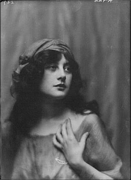 Malvina Longfellow Bygone Beauties vintage photograph of Malvina Longfellow