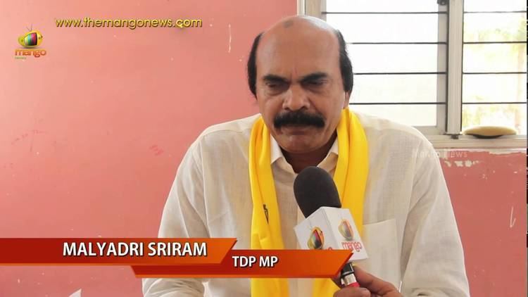 Malyadri Sriram TDP has capable leaders in every district MP Malyadri Sriram YouTube