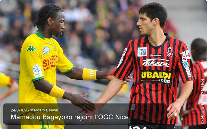 Mamadou Bagayoko Mamadou Bagayoko rejoint lOGC Nice