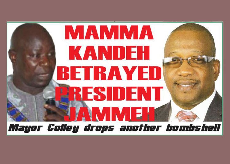 Mama Kandeh MAMMA KANDEH BETRAYED PRESIDENT JAMMEH The Standard Newspaper