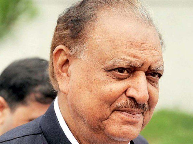 Mamnoon Hussain President Mamnoon gives away Rs6 MILLION in tips during