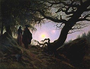 Man and Woman Contemplating the Moon httpsuploadwikimediaorgwikipediacommonsthu
