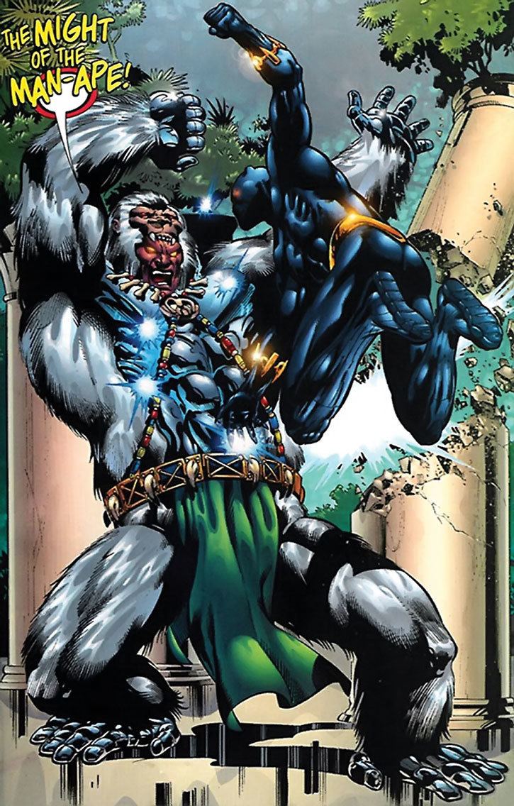 Man-Ape ManApe Marvel Comics Black Panther Avengers character
