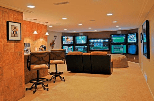 Man cave 104 of the Best Man Cave Ideas to Create the InHouse GetAway