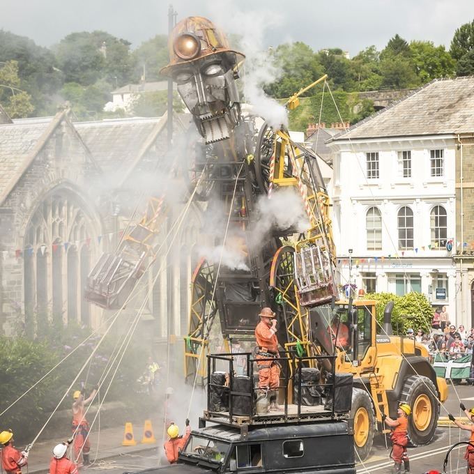Man engine Meet the Man Engine The colossal mining puppet marching across the