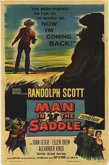 Man in the Saddle (1951 film) Man in the Saddle movie posters at movie poster warehouse