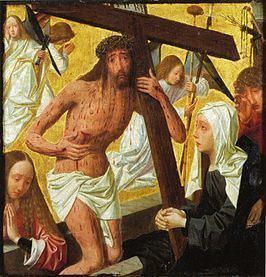 Man of Sorrows (Geertgen tot Sint Jans) httpsuploadwikimediaorgwikipediacommonsthu