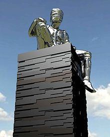Man of Steel (sculpture) httpsuploadwikimediaorgwikipediacommonsthu