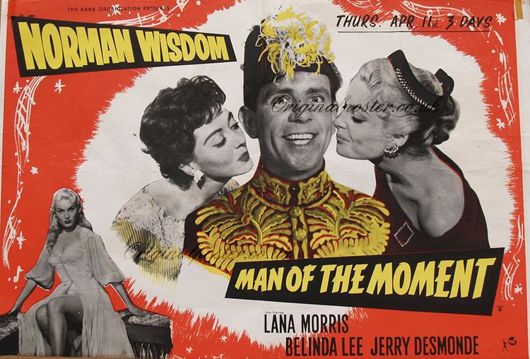 Man of the Moment (1955 film) Man of the Moment Original Vintage Film Poster Original Poster