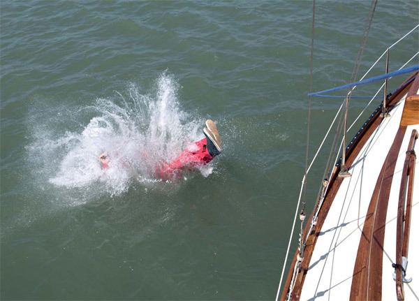 Man overboard How to rescue team members who go overboard Classic Boat Magazine