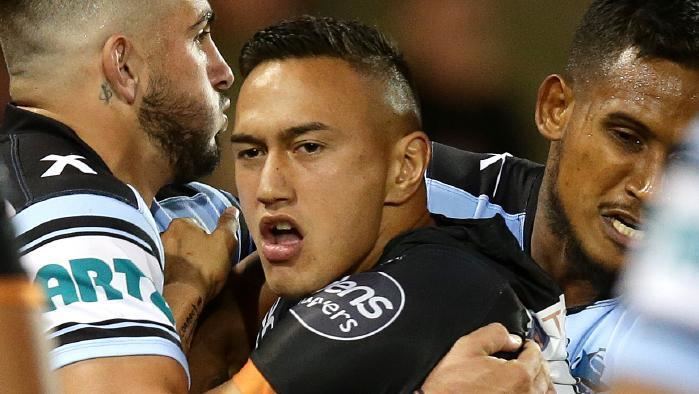 Manaia Cherrington NRL Media Watch Cronulla Sharks sign Wests Tigers hooker Manaia