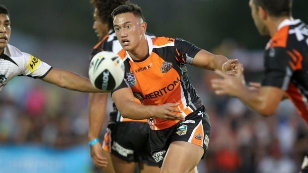 Manaia Cherrington Wests Tigers rookie Manaia Cherrington unfazed by Robbie Farah and