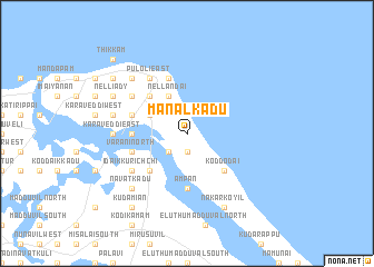 Manalkadu Manalkadu Sri Lanka map nonanet