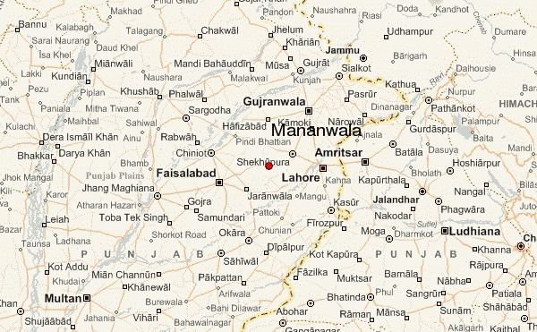 Mananwala Mananwala Location Guide