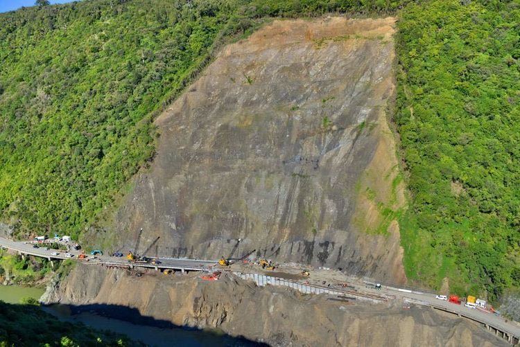 Manawatu Gorge Manawatu Gorge Landslide Remediation Bloxam Burnett amp Olliver Ltd