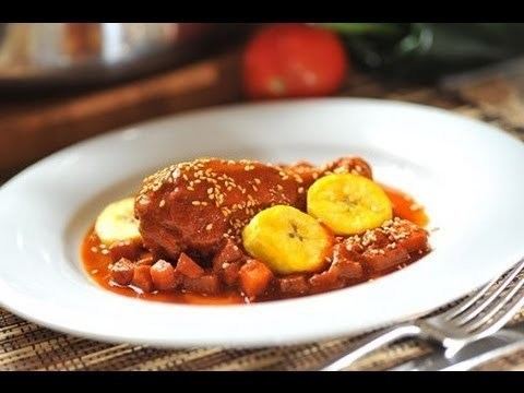 Mancha manteles Pollo en Manchamanteles Recetas de cocina mexicana Chicken with