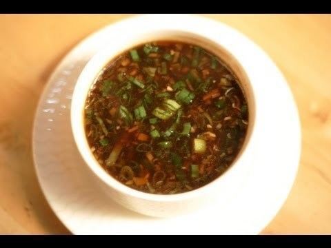 Manchow soup Vegetable Manchow Soup YouTube