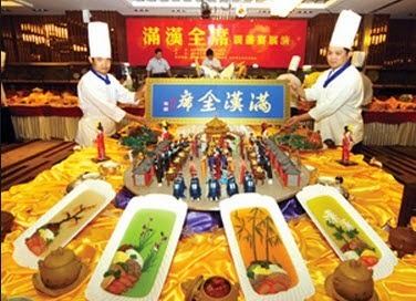 Manchu Han Imperial Feast China Talk Manchu Han Imperial Feast