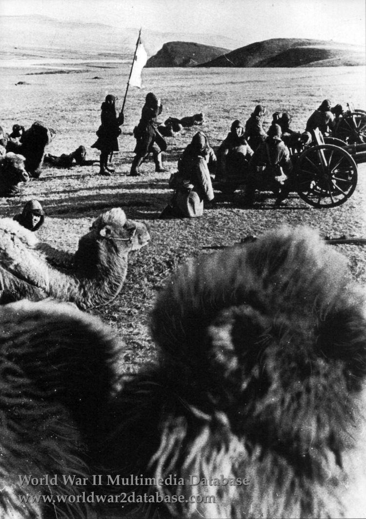 Manchukuo Imperial Army Manchukuo Imperial Army Mountain Gun Battery in Training The World