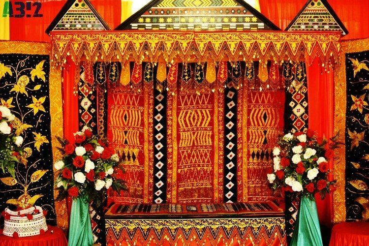 Mandailing people Batak Mandailing CultureIndonesia Wedding Stage by seishintai on