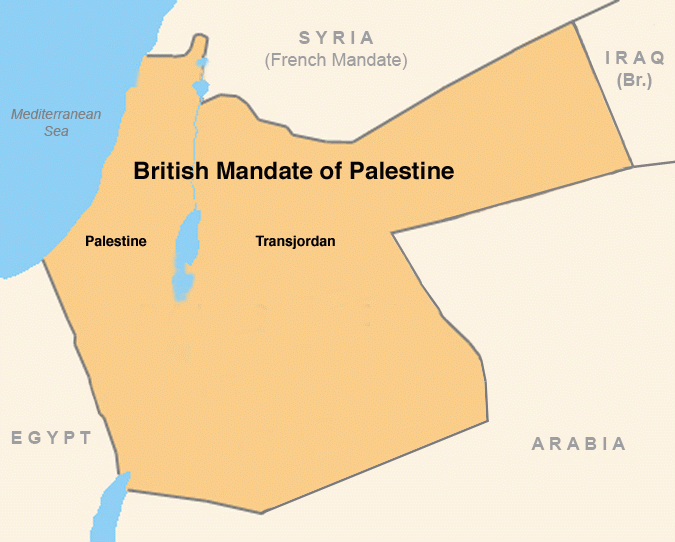 Mandatory Palestine The Whittling Down of Palestine Center for Online Judaic Studies