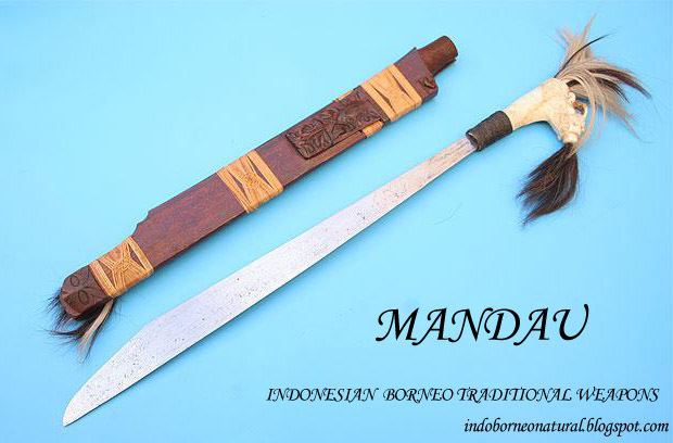 Mandau (knife) Mandau Of The Borneo Dayak Sword Weapon PENDIDIKAN SENI BUDAYA