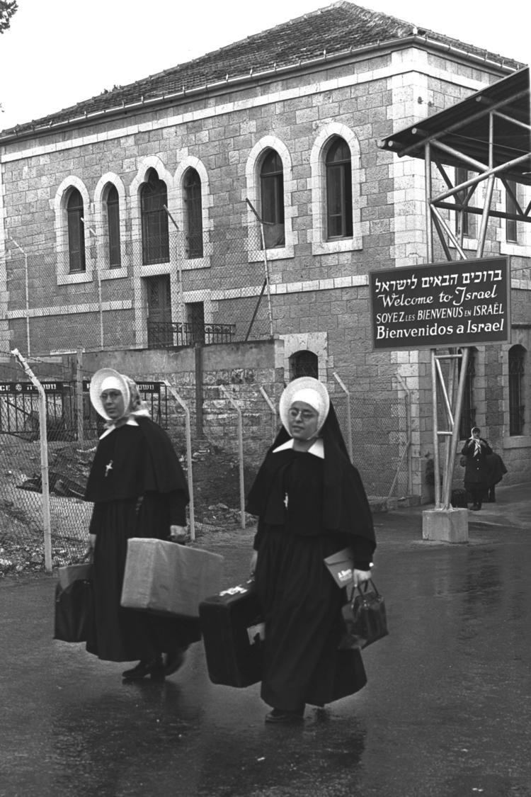 Mandelbaum Gate FileFlickr Government Press Office GPO Nuns crossing the