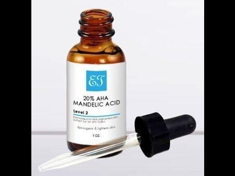 Mandelic acid Arbutin Skin Lightening Products vs AHA Mandelic Acid amp How They