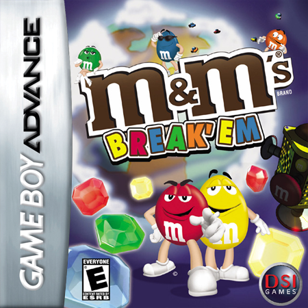 M&M's Break' Em Play MampM39s Break 39em Nintendo Game Boy Advance online Play retro