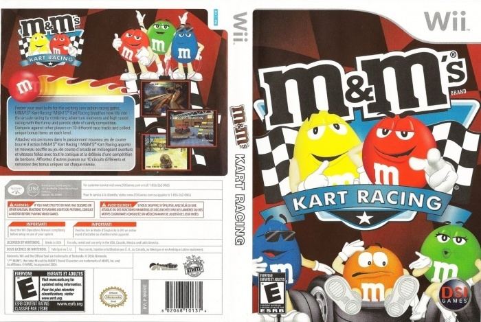 M&M's Kart Racing vgboxartcomboxesWii61854mmskartracingjpg