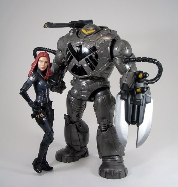 Mandroid Marvel Legends Infinite Black Widow and SHIELD Mandroid by Hasbro