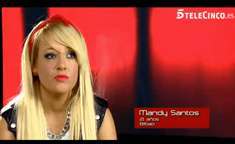 Mandy Santos La Voz quin ha entrado esta semana TV Show