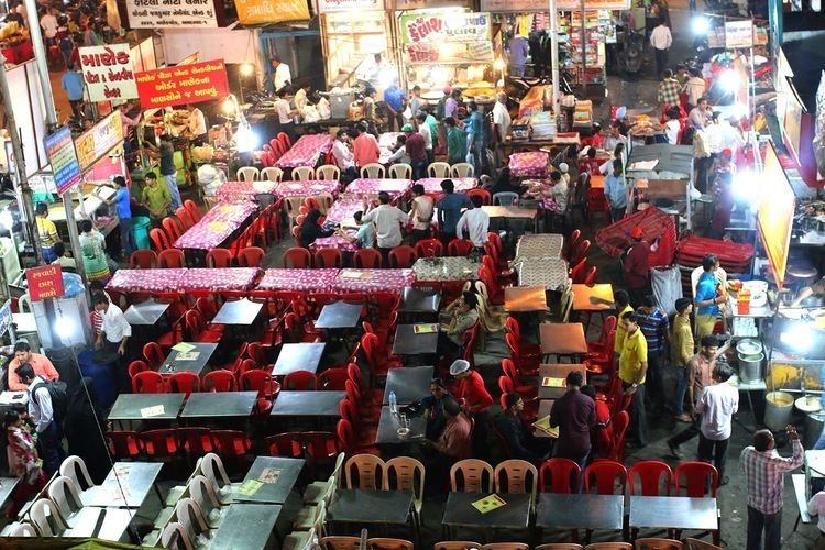 Manek Chowk (Ahmedabad) Street Food in Ahmedabad Manek Chowk at night The Wanderer